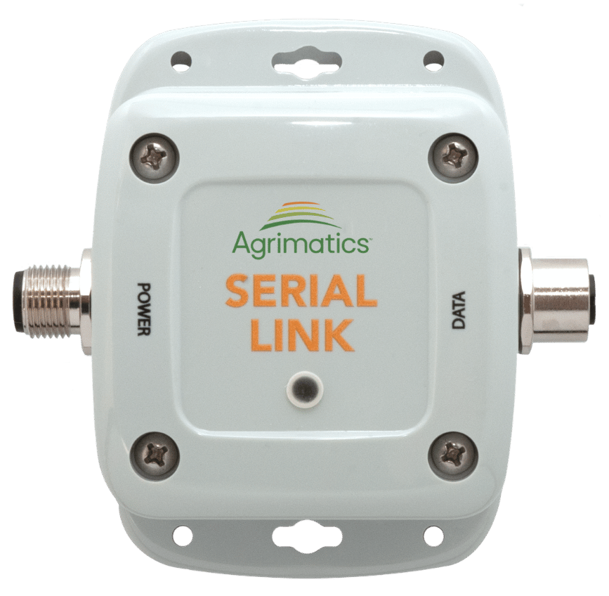 A front on view of the Serial Link M0080 hardware